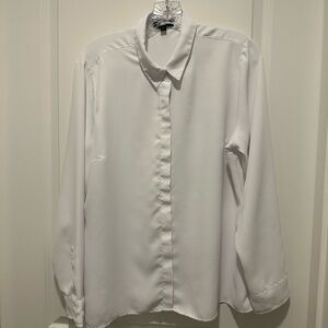 Express Crisp White Dress Shirt